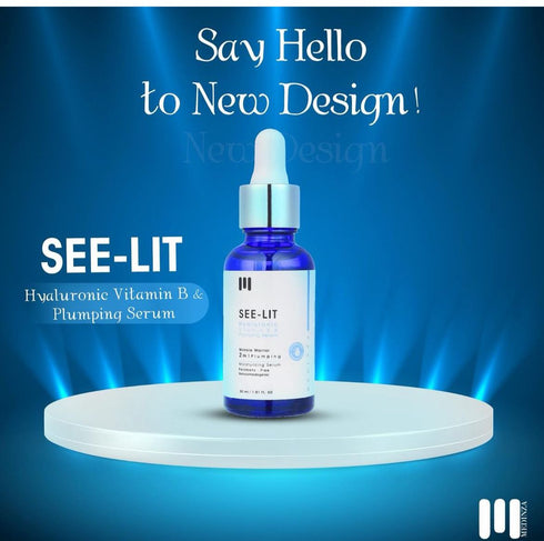 سى ليت سيروم بشرة هيالورونيك اسيد و فيتامين (B) لترطيب عميق و لتقليل الخطوط الرفيعة حول العين والفم والجبهة 30 مل - See lit